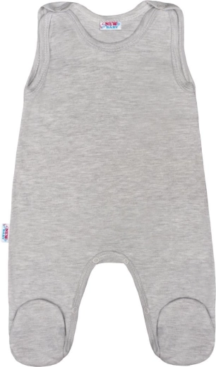 Βρεφικά ολόσωμα φορμάκια New Baby Classic II γκρι 86 (12–18 μηνών)