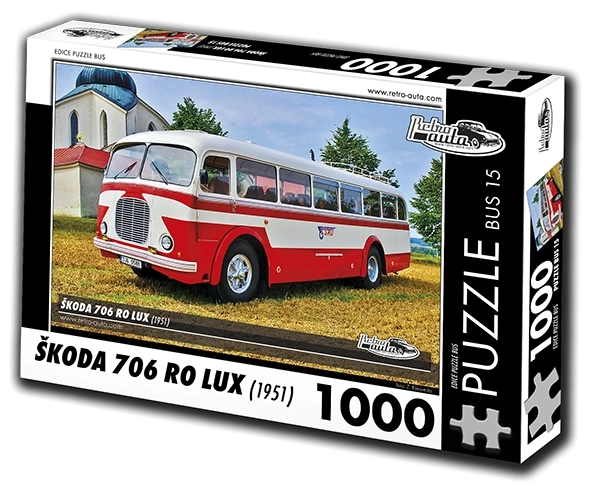 Παζλ Retro-Auta Škoda 706 RO Lux 1951 1000 κομμάτια