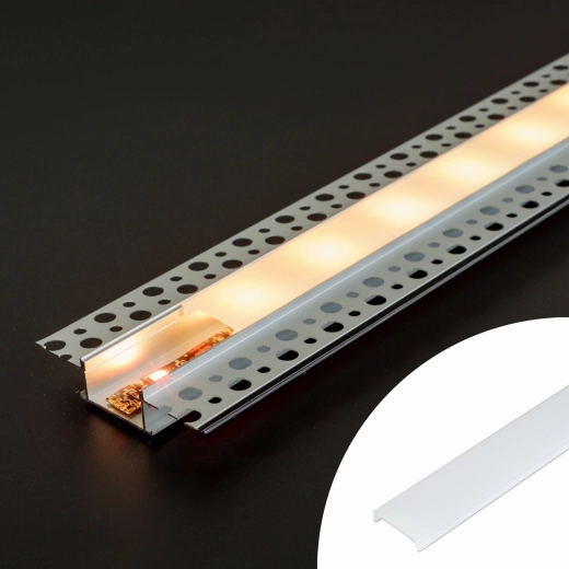 Οπαλίζων κάλυμμα για αλουμινένιο προφίλ LED 1000 mm