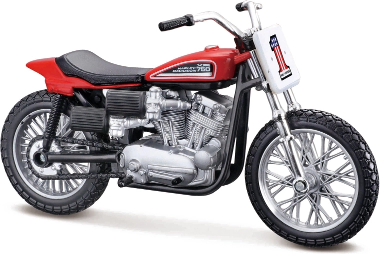 Maisto Harley-Davidson 1972 XR750 μοτοσικλέτα 1:18