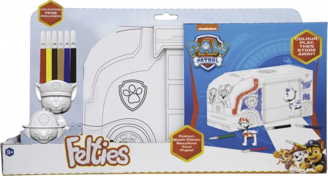 Ζωγραφική σε τσόχα PAW PATROL