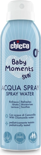 Chicco αναζωογονητικό νερό σε σπρέι Baby Moments Sun 0 m+ 150 ml