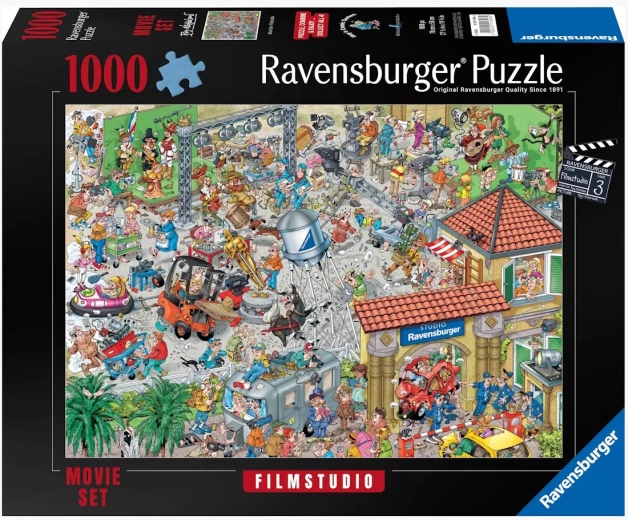 Παζλ Ravensburger Ray's Comic – κινηματογραφικό στούντιο 1000 κομμάτια