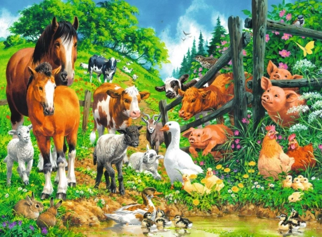 Ravensburger Παζλ Ζωάκια XXL 100 κομμάτια