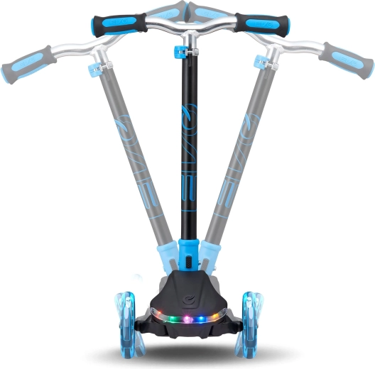 Σταθερός τρίτροχος σχεδιασμός με lean-to-steer