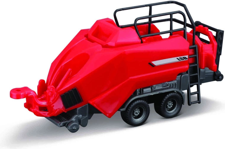 Bburago αγροτικό τρακτέρ MASSEY FERGUSON 8740S με 3 ρυμουλκούμενα 10 cm σετ δώρου