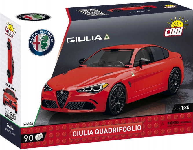 Cobi Alfa Romeo Giulia Quadrifoglio κατασκευαστικό σετ 1:35
