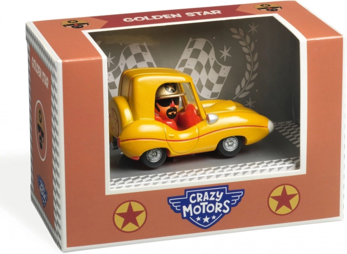 DJECO Crazy Motors αυτοκινητάκι Golden Star