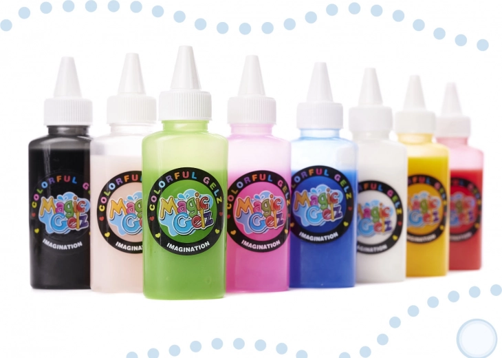 8 χρωματιστά τζελ για ζωντανές 3D δημιουργίες