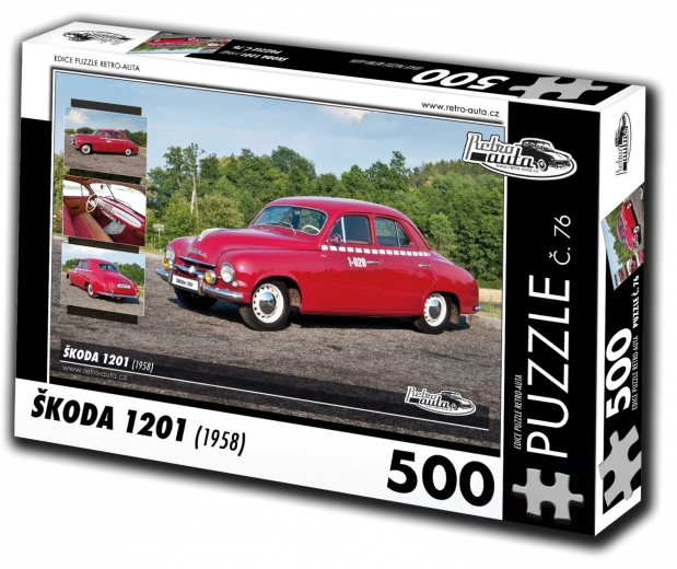 Παζλ RETRO-AUTA Škoda 1201 (1958), 500 κομμάτια