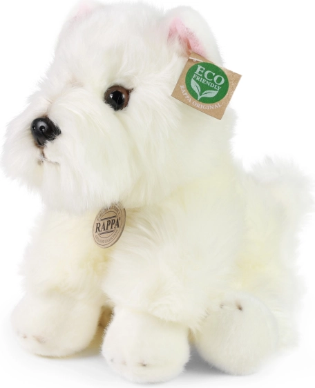 Λούτρινος σκύλος Westie 30 cm eco friendly