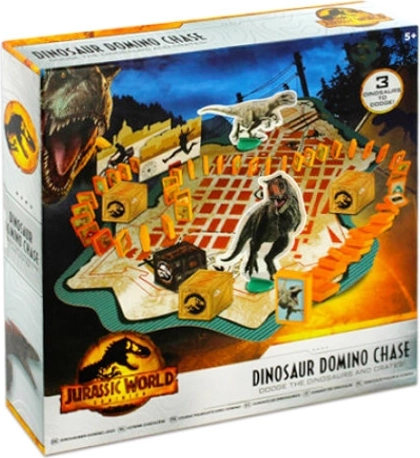 Jurassic World Dominion: καταδίωξη δεινοσαύρων με ντόμινο – οικογενειακό παιχνίδι