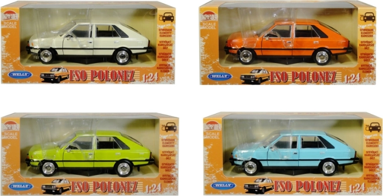 Welly Polonez 1:24 μεταλλικό μοντέλο FSO Polonez 1500 MR ’78