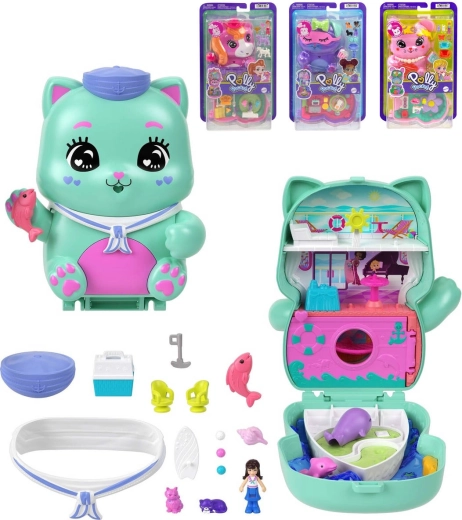 Mattel Polly Pocket pidi pocketka τσέπης με έκπληξη (διάφορα είδη) - 1 τεμάχιο