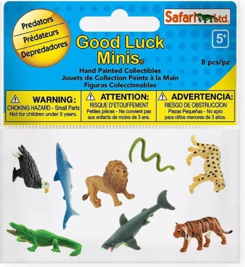 Safari Ltd. μίνι φιγούρες θηρευτών good luck minis funpack