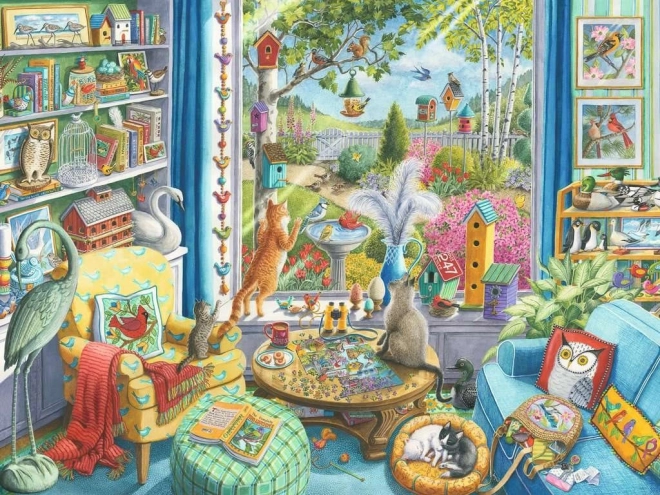 Παζλ Ravensburger Παρατήρηση Πουλιών XL 750 κομμάτια