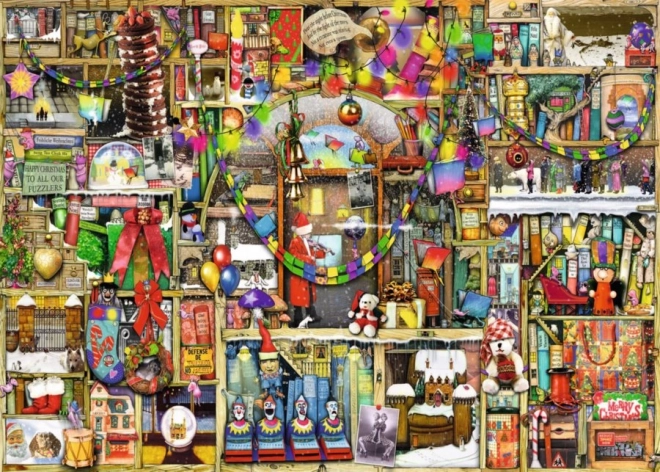 Παζλ Ravensburger Χριστουγεννιάτικος μπουφές 1000 κομμάτια