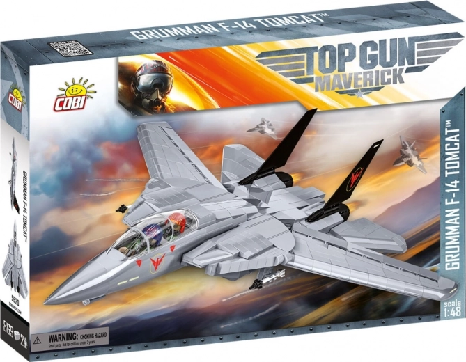 Κατασκευαστικό σετ COBI Top Gun – Grumman F-14 Tomcat 1:48