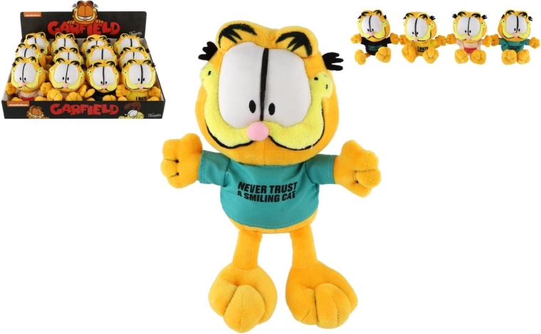 Λούτρινος Garfield 22 cm (4 παραλλαγές) - 1 τεμάχιο