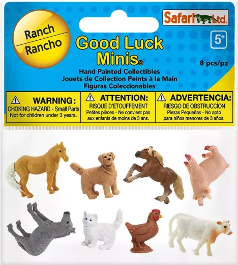 Safari Ltd. Good Luck Minis – ράντσο (funpack)
