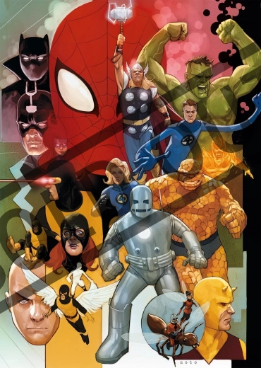 Παζλ 1000 κομματιών MARVEL 80