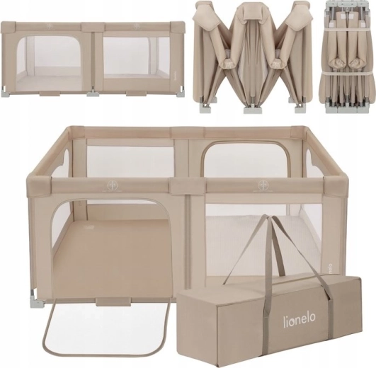 Παιδικό πάρκο LIONELO Florence Easy Fold Beige Sand