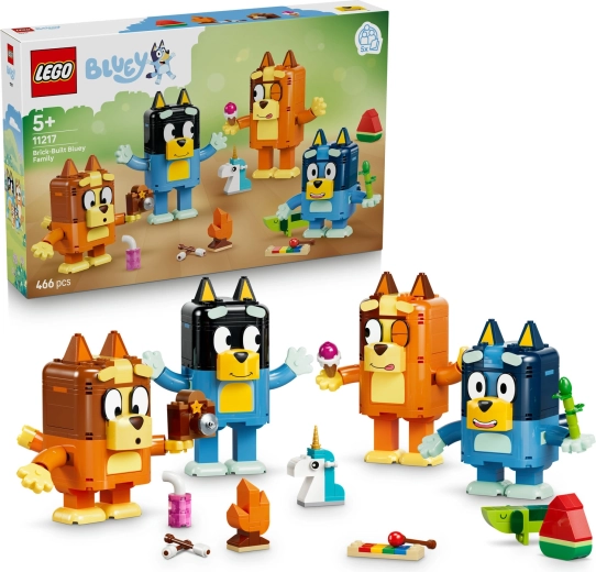 LEGO Bluey οικογένεια Bluey από τουβλάκια