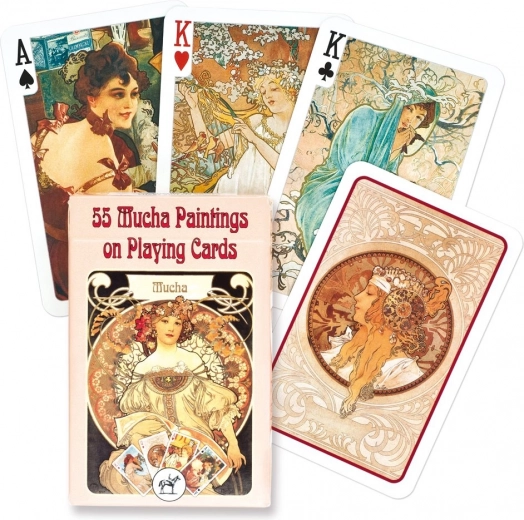 Τραπουλόχαρτα Alfons Mucha