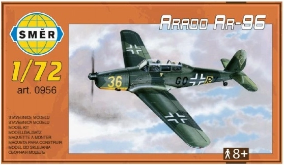 Μοντέλο Arado AR-96 1:72, 15,2 x 1,18 εκ., σε κουτί 25 x 14,5 x 4,5 εκ.