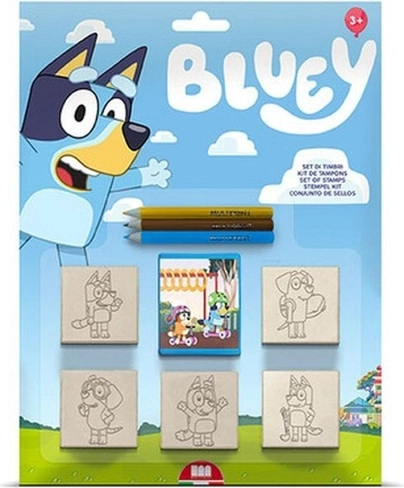 Multiprint Bluey σετ σφραγίδων 5 τεμ.