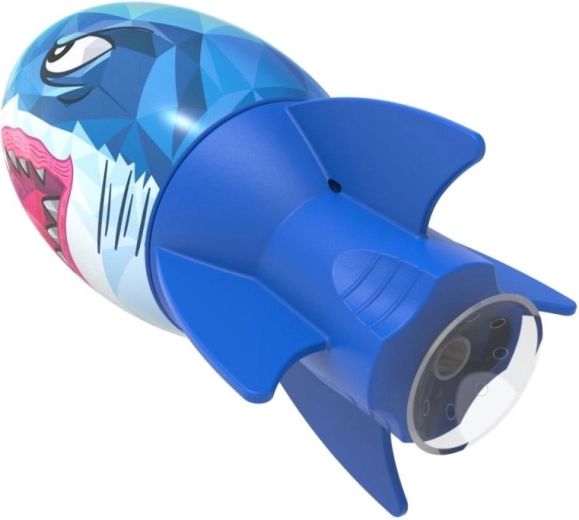 Διασκεδαστικός σχεδιασμός καρχαρία που παρακινεί την κίνηση