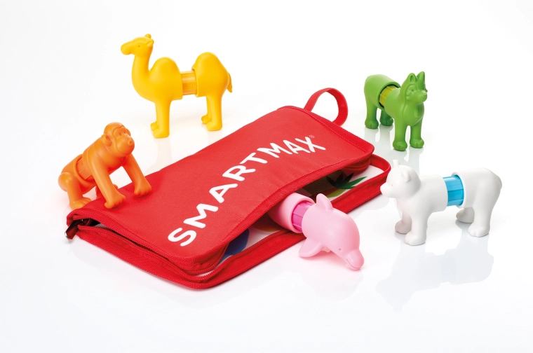 SmartMax τα πρώτα μου ζωάκια από όλο τον κόσμο – μαγνητική κατασκευή 16 τεμ.
