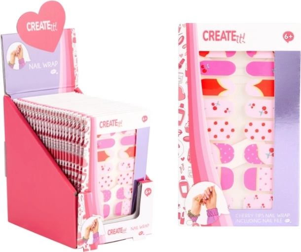 Create It! τεχνητά αυτοκόλλητα νύχια για παιδιά