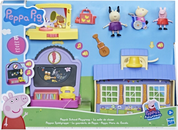 Σετ παιχνιδιού Peppa Pig Σχολική παιδική χαρά
