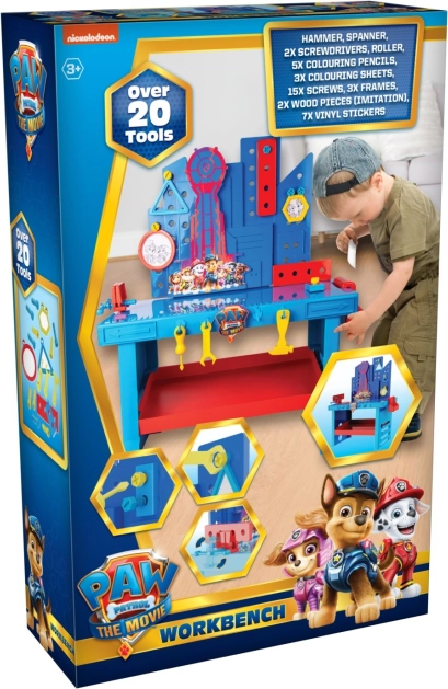 Πάγκος εργασίας για μικρούς μαστόρους Paw Patrol