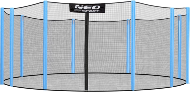 Neo-Sport εξωτερικό προστατευτικό δίχτυ για τραμπολίνο 457–465 cm (15 ft) για 10 κολώνες