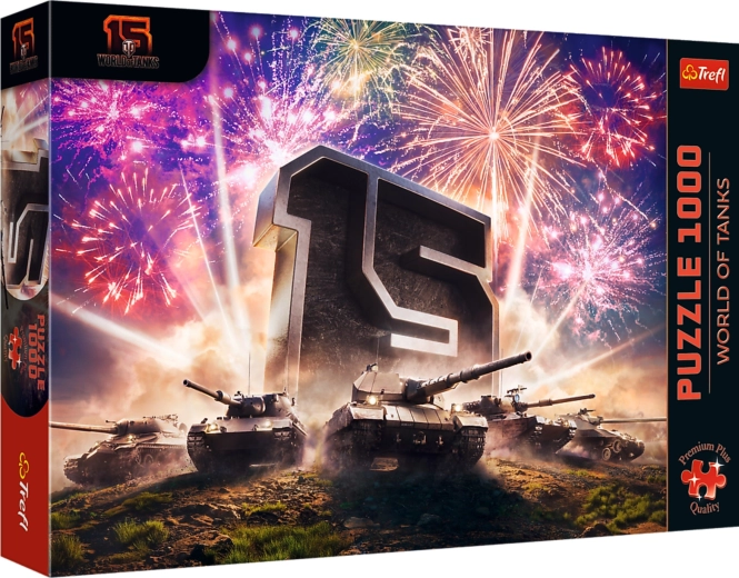 Trefl παζλ 1000 κομματιών – 15η επέτειος WORLD OF TANKS