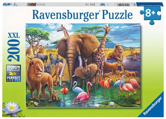 Παζλ 2D 200 τεμαχίων – άγρια ζώα RAVENSBURGER