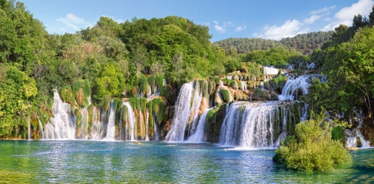 Παζλ 4000 κομματιών Καταρράκτες KRKA, Κροατία CASTORLAND