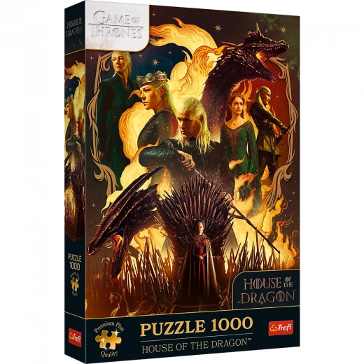Παζλ TREFL Premium Plus Game of Thrones: House of the Dragon 1000 κομμάτια