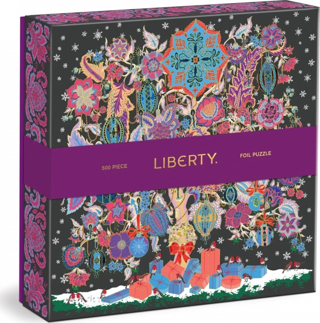 Τετράγωνο παζλ Liberty: Χριστουγεννιάτικο Δέντρο της Ζωής 500 κομμάτια