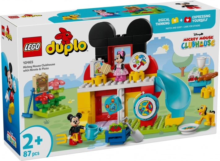 LEGO DUPLO Disney Λέσχη του Μίκυ Μάους με τη Μίνι και τον Πλούτο