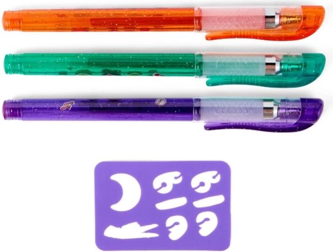 Λαμπερά τζελ στυλό για εντυπωσιακά προσωρινά τατουάζ