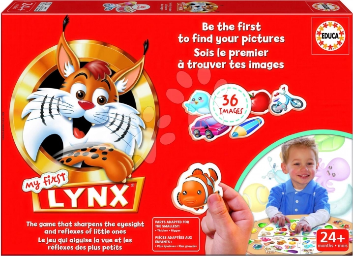 Educa My First Lynx – παιχνίδι παρατηρητικότητας με εικόνες για παιδιά (36 κάρτες)