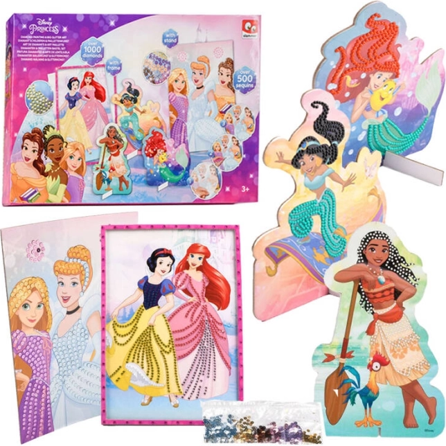 Δημιουργικό διαμαντένιο μωσαϊκό Disney Princess – πριγκίπισσες