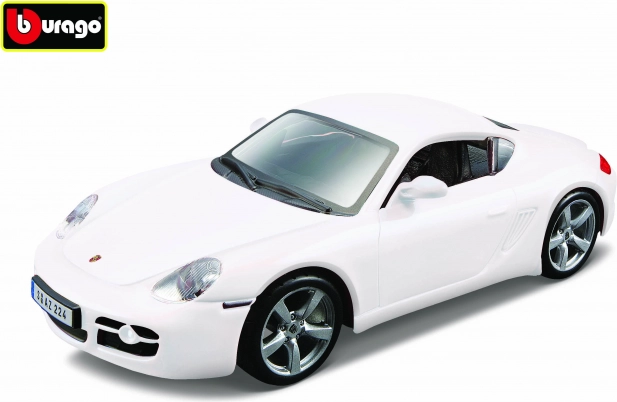Bburago Porsche Cayman S λευκό 1:32