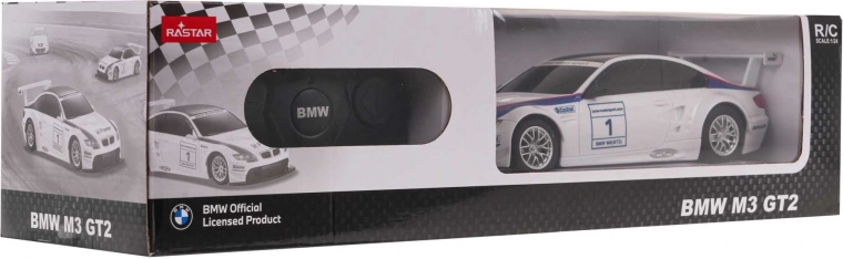 Τηλεχειριζόμενο αυτοκίνητο BMW M3 1:24 (λευκό) από τη RASTAR