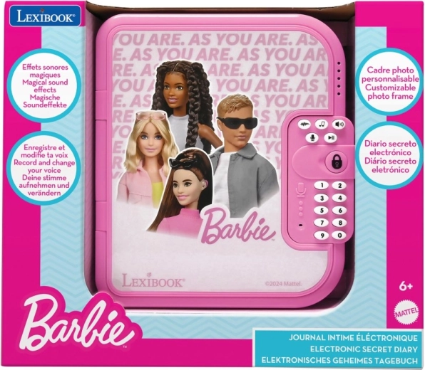 Ηλεκτρονικό μυστικό ημερολόγιο BARBIE της Lexibook