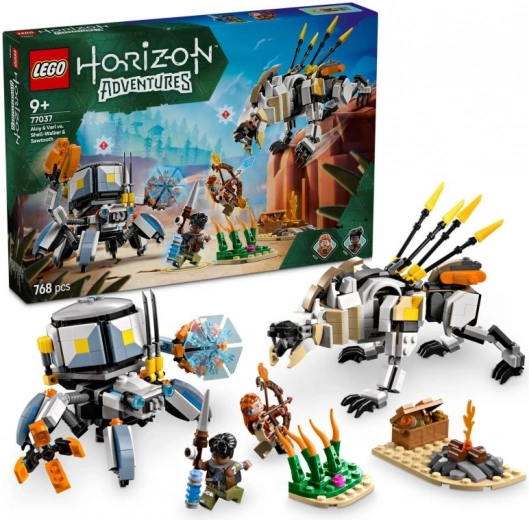 LEGO® Horizon Adventures™ 77037 Aloy και Varl εναντίον Shell-Walker και Sawtooth