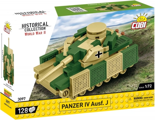 Μοντέλο άρματος Panzer IV Ausf. J από τουβλάκια